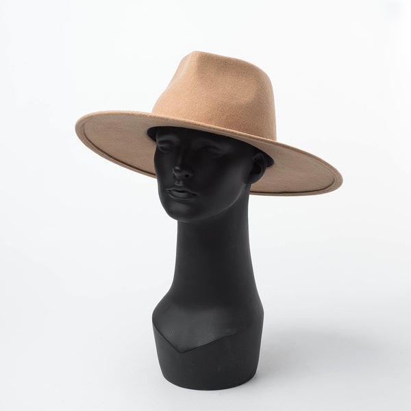 Sombrero de Ala Ancha en Lana - Estilo Clásico y Elegante
