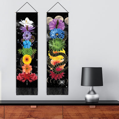 Tapices Decorativos con Borlas para Decoración de Pared - Image 3