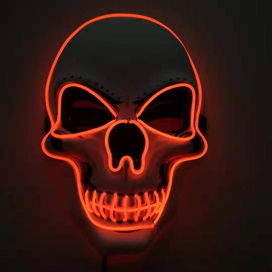 Máscara Calavera LED Luminosa para Halloween - Image 9