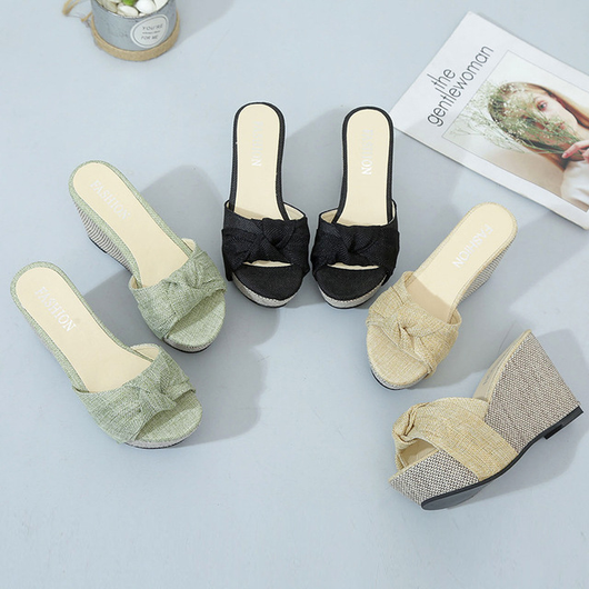 Sandalias con Moño Elegante - Image 6