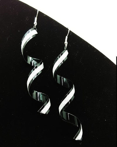 Aretes Largos Espiral Retorcidos Punk para Mujer - Joyería Charm Elegante - Image 10