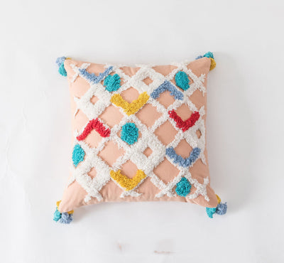 Funda de Almohada de Algodón Tejido con Diseño de Vientos Nacionales - Image 12