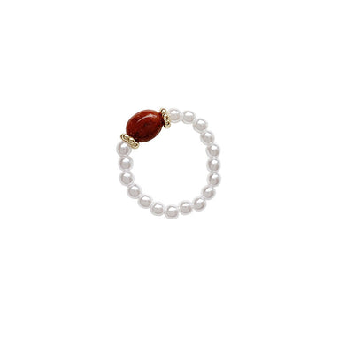 Anillo Vintage con Perla Auténtica - Image 2