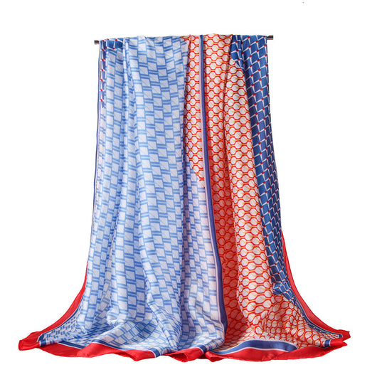 Pañuelo para Dama con Costuras Geométricas - Image 19