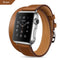 Pulsera de Cuero Ajustable Doble y Simple