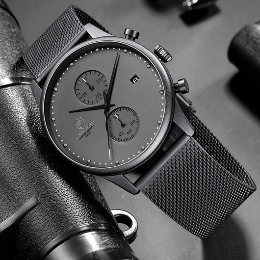 Reloj Empresarial CHEETAH para Hombre - Acero Inoxidable Resistente al Agua