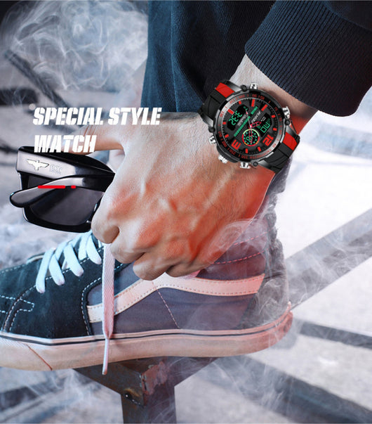 Reloj Deportivo Multifunción con Doble Pantalla para Hombre - Image 3