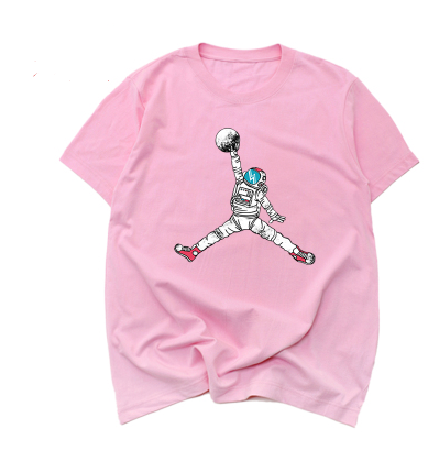 Playera Astronauta Hip Hop Slam Dunk Unisex - Estilo Harajuku Casual - Image 5