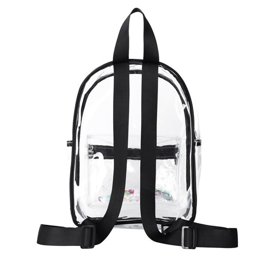 Mochila Escolar Infantil Impermeable PVC Transparente - Image 3