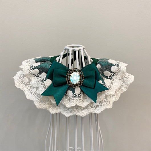 Babero Pañuelo para Mascotas Estilo Princesa con Joyería Adorable - Image 7