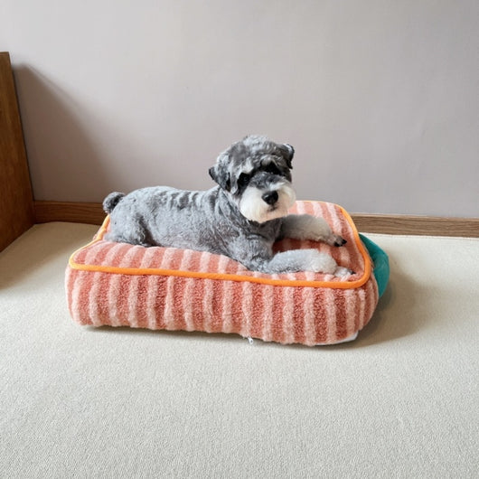 Casa de Mascotas 4 Estaciones con Cojín Removible y Lavable