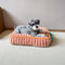 Casa de Mascotas 4 Estaciones con Cojín Removible y Lavable