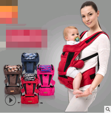 Mochila Portabebé Multifuncional 4 Estaciones - Carga Frontal y Dorsal