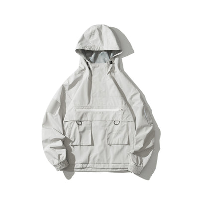 Chaqueta Casual con Capucha y Detalles de Trabajo - Image 8
