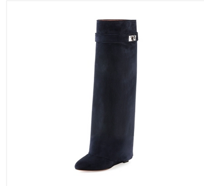 Botas de Moda Hasta la Rodilla Talla Grande - Image 95