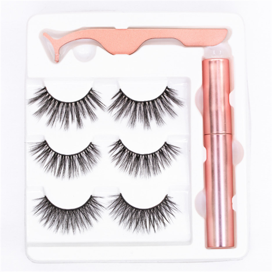 Set de Delineador Líquido Magnético + Pestañas Postizas Magnéticas + Pinzas - Image 7
