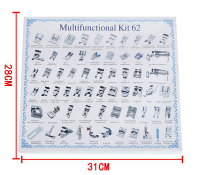 Set Completo de Prensatelas para Máquina de Coser Doméstica - Image 16