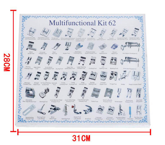 Set Completo de Prensatelas para Máquina de Coser Doméstica - Image 16