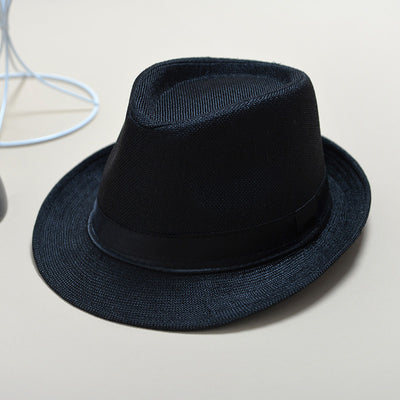Sombrero Jazz de Color Liso - Estilo Clásico Versátil - Image 24