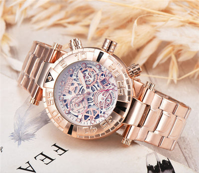 Reloj de Hombre Acero Inoxidable Esfera Grande Cuarzo Premium - Image 11