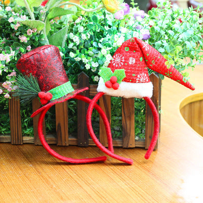 Diadema Navideña con Hebilla - Accesorios para Fiestas Navideñas - Image 5