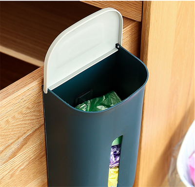 Organizador de Bolsas de Plástico Adhesivo para Cocina - Capacidad Grande sin Perforaciones - Image 4