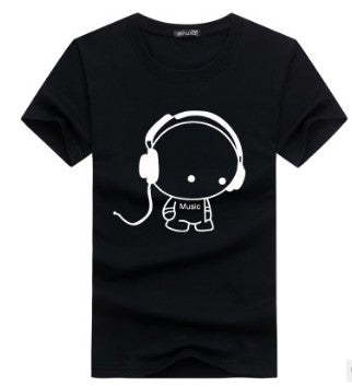 Camiseta Manga Corta Hombre Talla Grande Suelta Casual Verano - Image 2