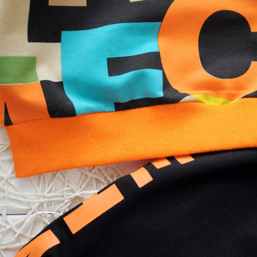 Conjunto Infantil Primavera Niño y Niña - Sudadera Estampado Caricatura - Image 3