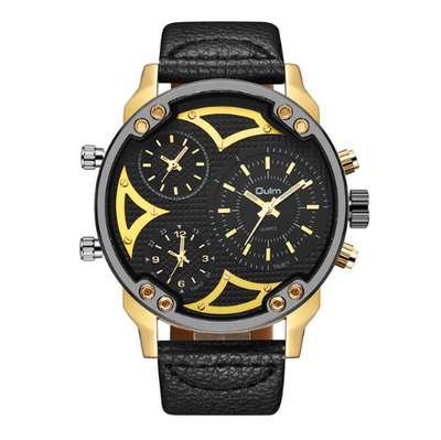 Reloj Hombre OULM 3548A - Cronógrafo de Lujo con Triple Movimiento y Gran Esfera