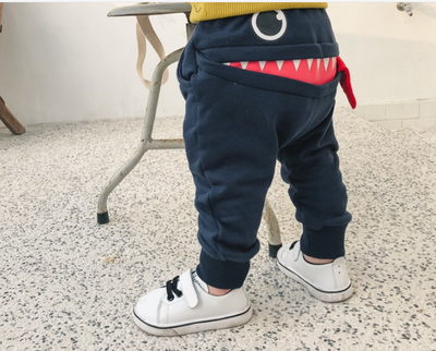 Pantalones deportivos para niño estilo coreano con diseño de dibujos animados - Image 12
