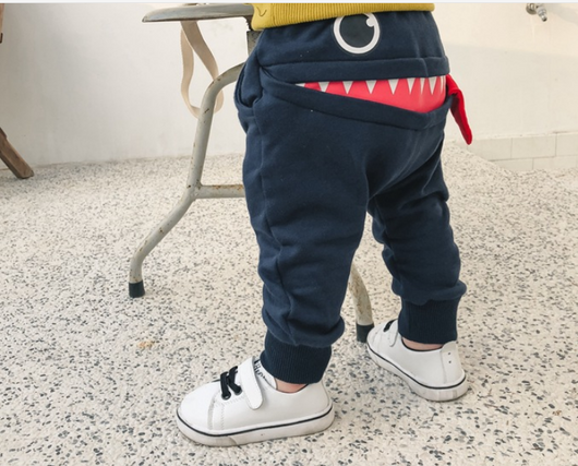 Pantalones deportivos para niño estilo coreano con diseño de dibujos animados - Image 12