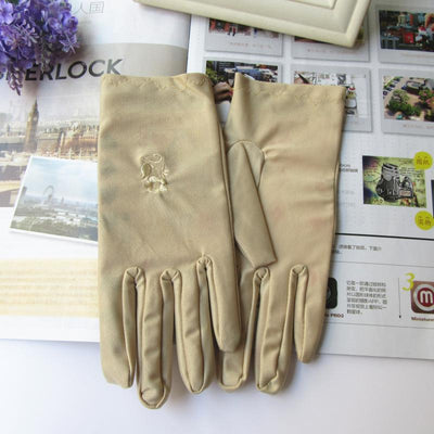Guantes Finos Elásticos con Bordado Etiqueta - Image 16