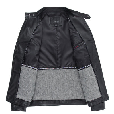 Chaqueta de Cuero Casual Premium - Image 5