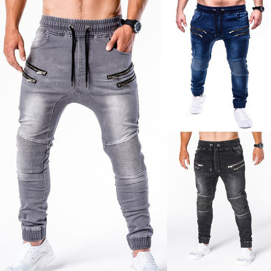 Pantalones Joggers Hip Hop con Cierre - Image 2
