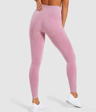 Pantalones Deportivos Cintura Alta Sin Costuras con Levantamiento Push-up para Yoga y Running - Image 10