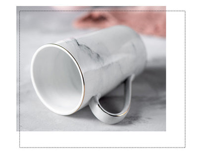 Taza de Cerámica Marmolada Nórdica - Vaso para Café y Leche - Image 19
