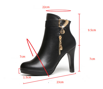 Botas de Cuero para Otoño Mujer - Image 9