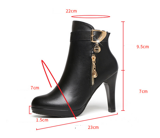 Botas de Cuero para Otoño Mujer - Image 9