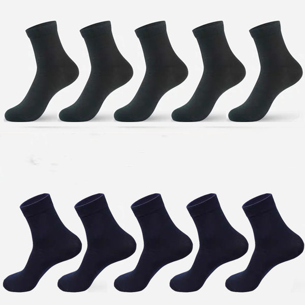 Pack de 10 Medias Ejecutivas Lisas Premium