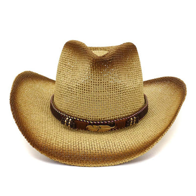 Sombrero Vaquero Estilo Western con Diseño Spray Paint para Playa - Image 15