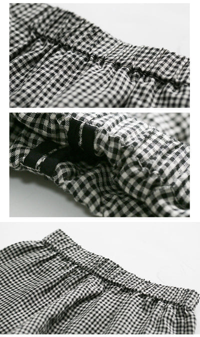 Pantalones de Lino y Algodón a Cuadros - Corte Relajado y Cómodo - Image 15