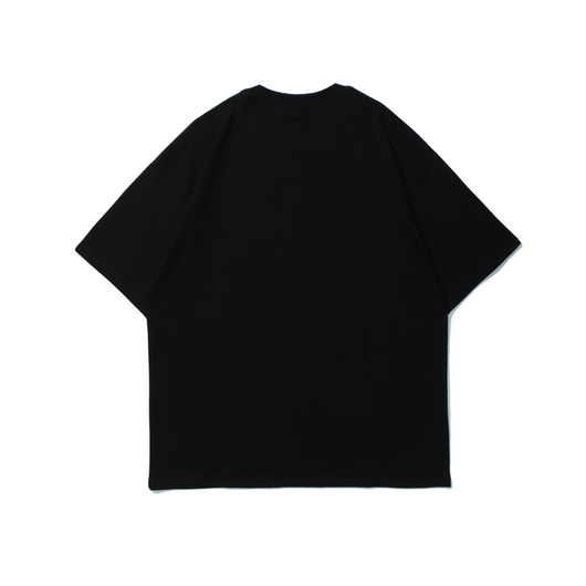 Camiseta de Pareja Cuello Redondo Manga Corta Estilo Urbano - Image 3
