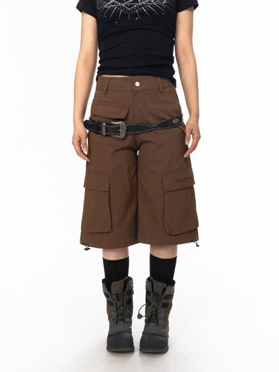 Shorts de Trabajo Bordados con Bolsillos - Línea Premium - Image 8