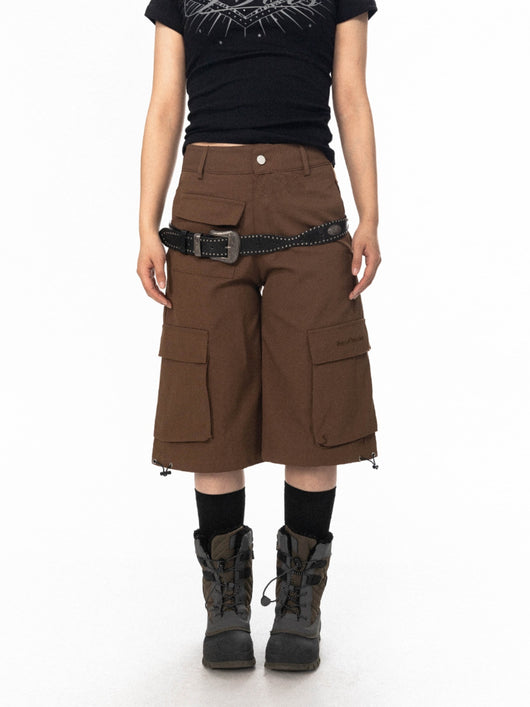 Shorts de Trabajo Bordados con Bolsillos - Línea Premium - Image 8