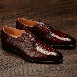 Zapatos de Cuero para Hombre con Costura a Juego de Colores - Image 9