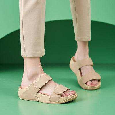 Sandalias Deportivas Cómodas Talla Grande con Plataforma y Elástico - Image 3