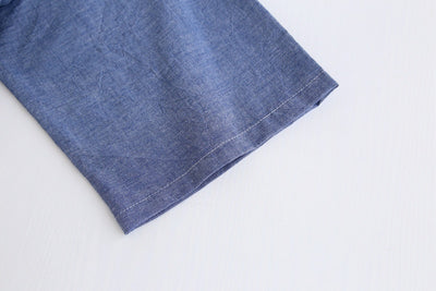 Pijama Kimono Japonés para Hombre Manga Corta con Pantalones Cortos - Image 11