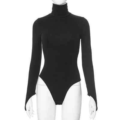 Jumpsuit Casual de Cuello Redondo y Manga Larga Ajustado para Mujer - Image 6