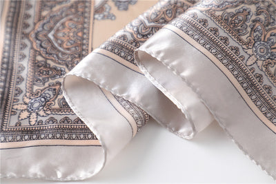 Pañuelo Retro Cuadrado Pequeño de Cachemira para Mujer - Image 62