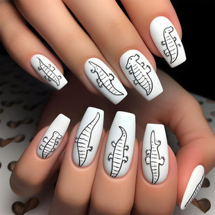 Uñas Postizas de Diamante Resistente - Diseño Europeo Premium - Image 80